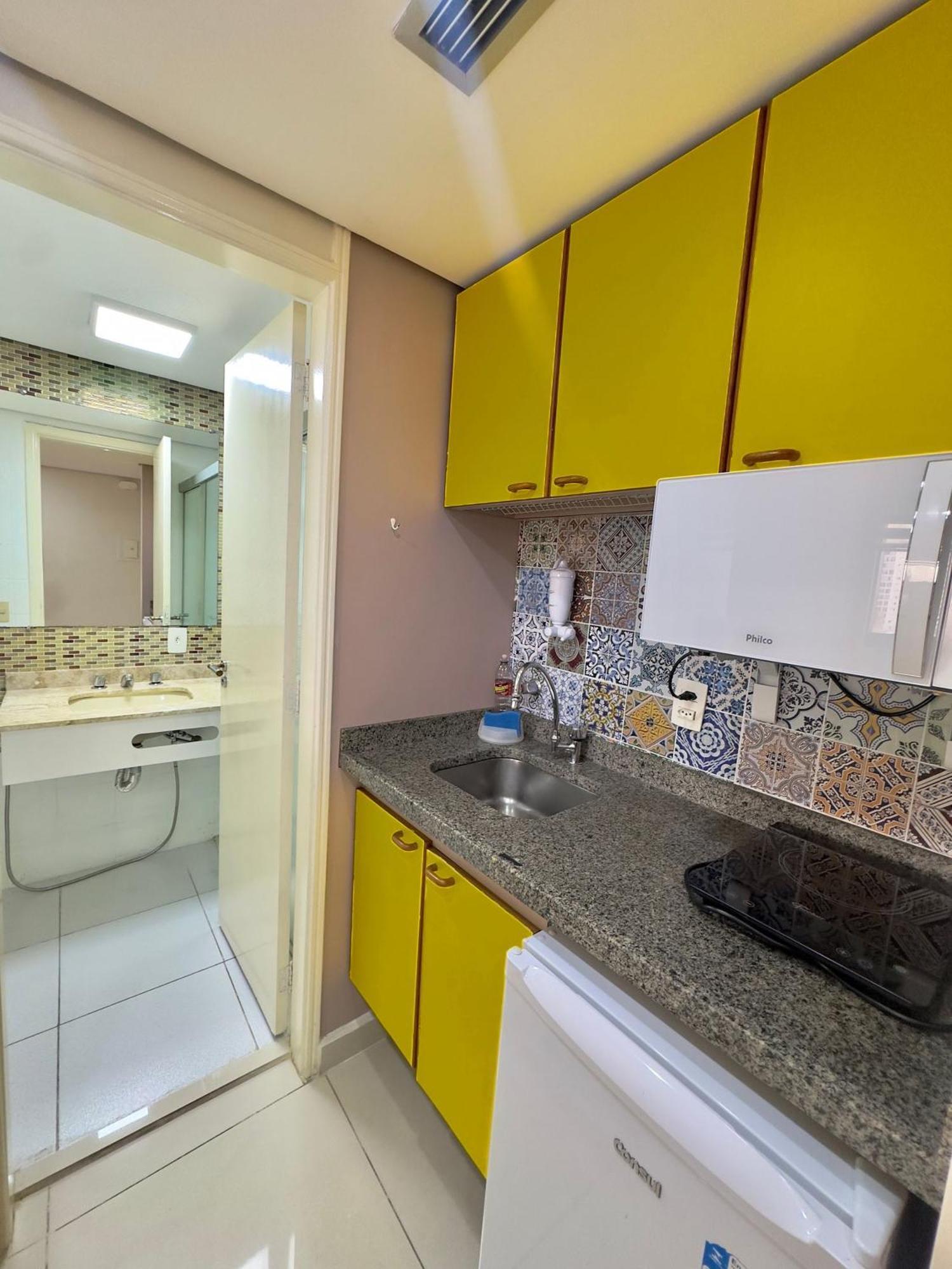Estudio Qi Ibirapuera Cozinha Compacta E Limpeza Diaria Uh2011 Apartment Sao Paulo