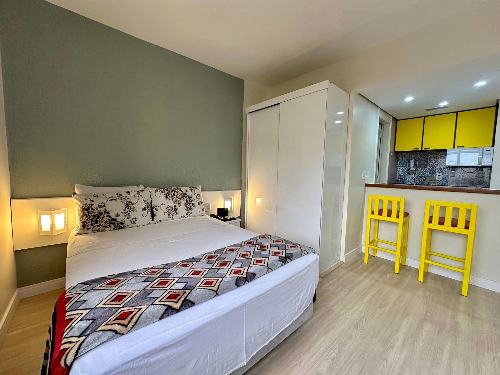 Apartment Estudio Qi Ibirapuera Cozinha Compacta E Limpeza Diaria Uh2011 *